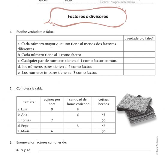 Factores