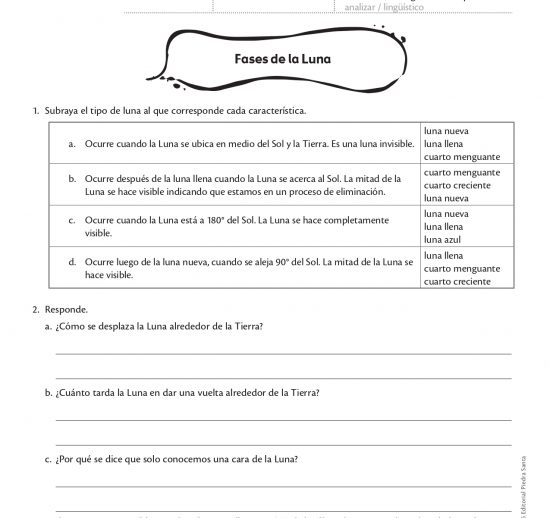Fases de la Luna