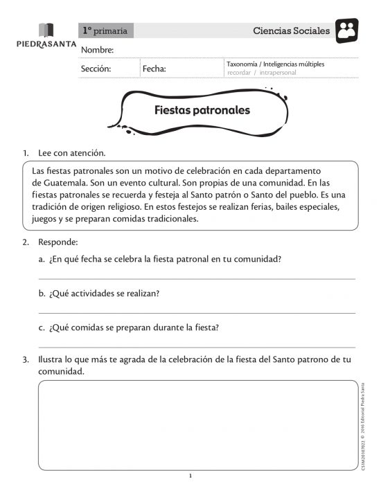 Fiestas patronales
