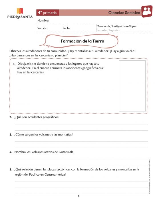 Formación de la Tierra