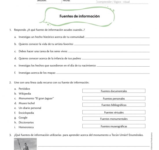 Fuentes de información
