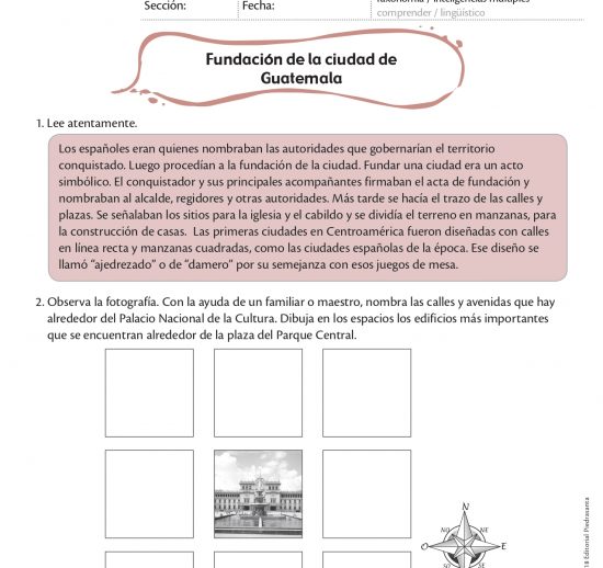 Fundación de la ciudad de Guatemala
