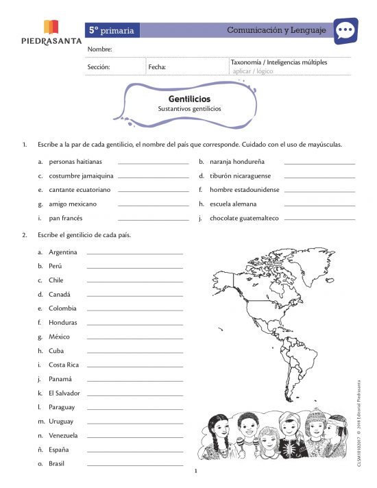 Gentilicios