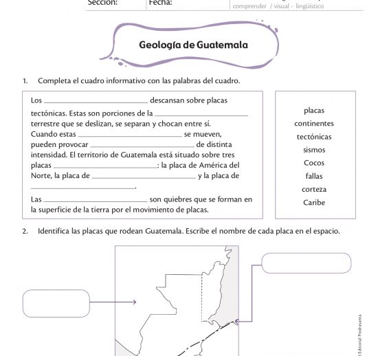 Geología de Guatemala