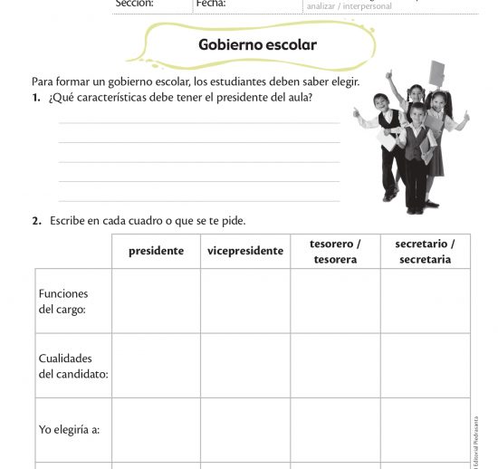 Gobierno escolar