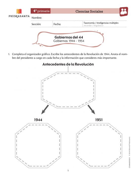 Gobiernos del 44