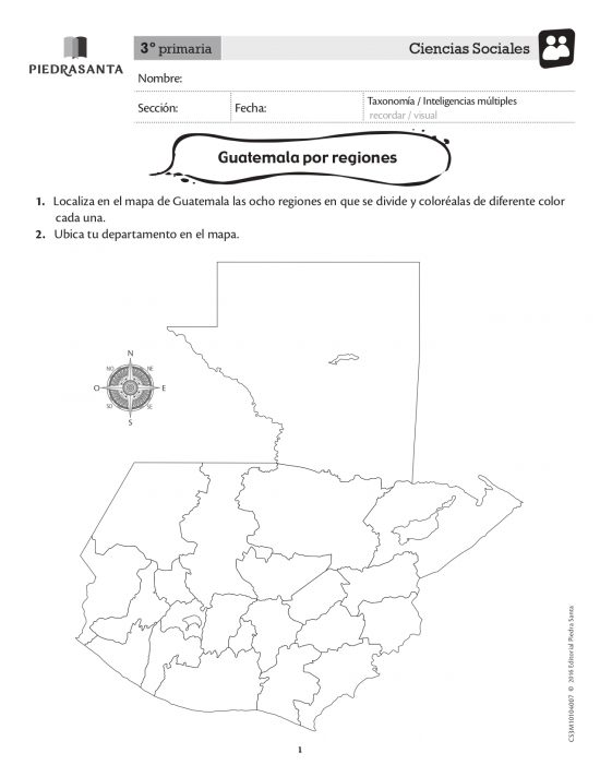 Guatemala por regiones