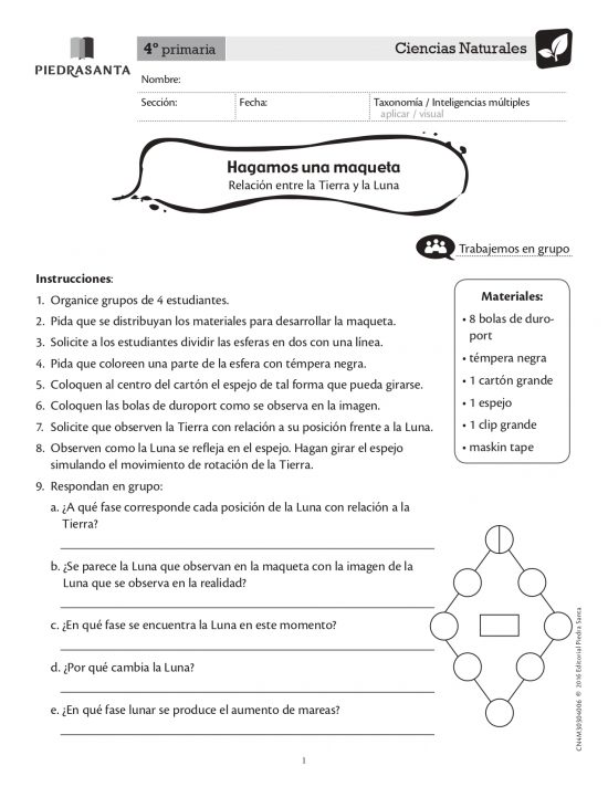 Hagamos una maqueta