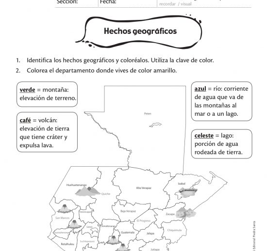Hechos geográficos