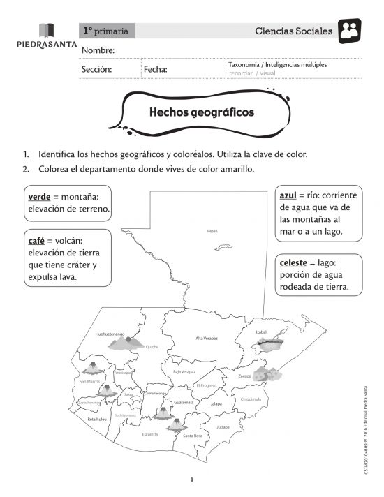 Hechos geográficos
