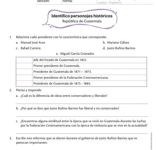 Identifico personajes históricos