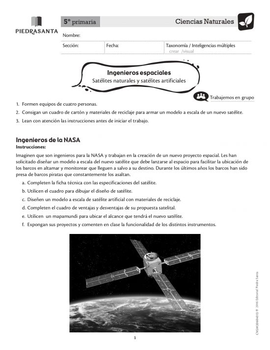 Ingenieros espaciales