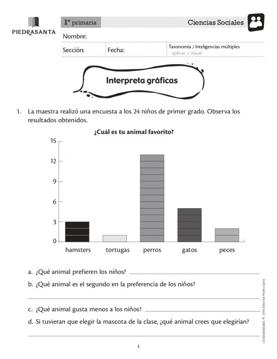 Interpreta gráficas
