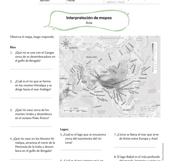 Interpretación de mapas