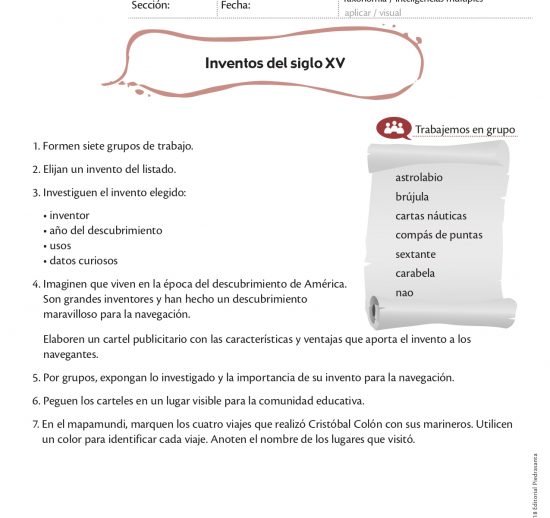 Inventos del siglo XV