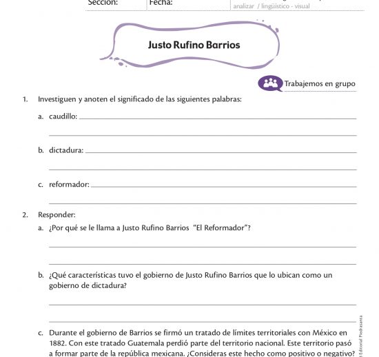 Justo Rufino Barrios