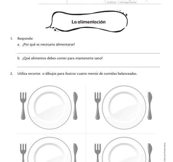 La alimentación