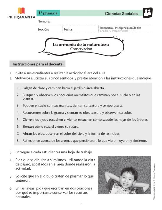 La armonía de la naturaleza