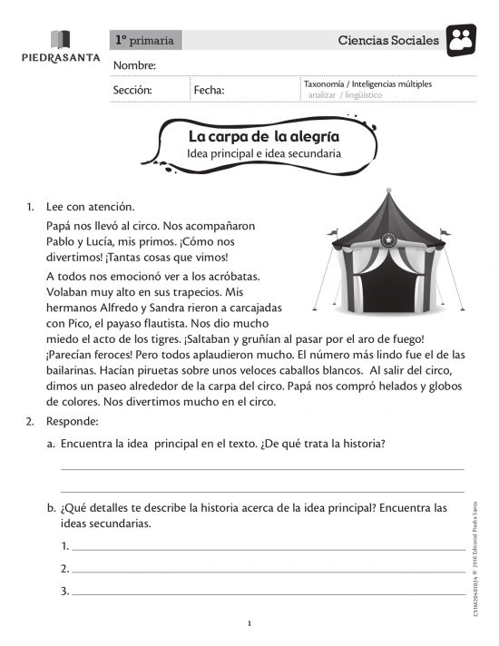 La carpa de la alegría