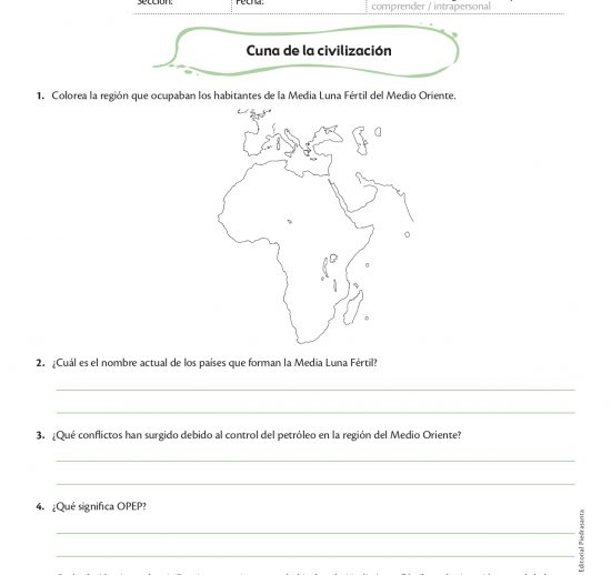 La cuna de la civilización