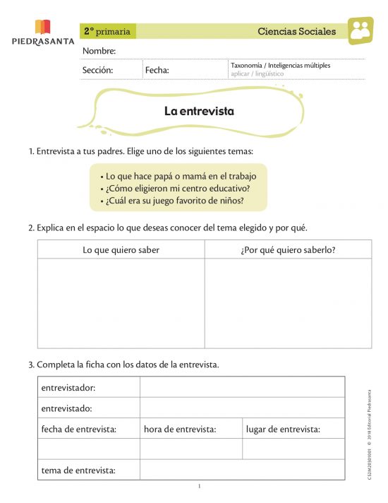 La entrevista