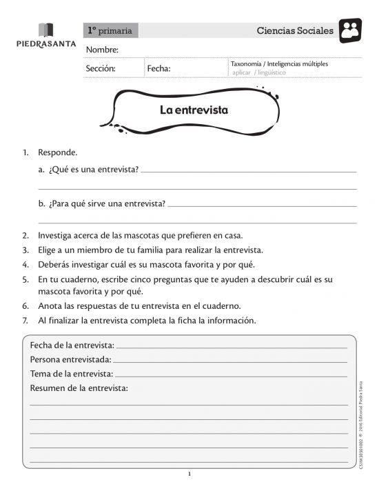 La entrevista