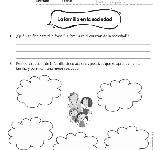 La familia en la sociedad