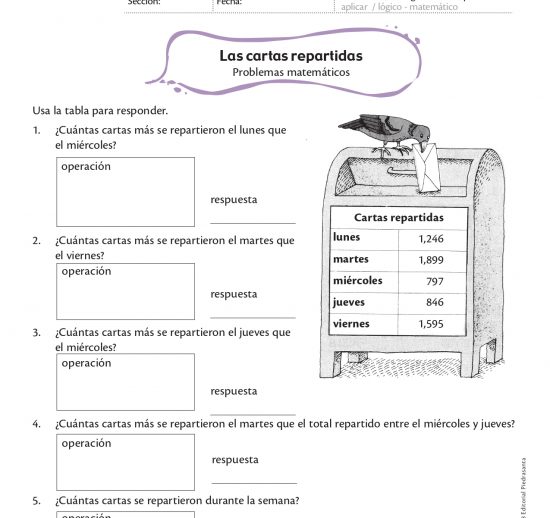Las cartas repartidas