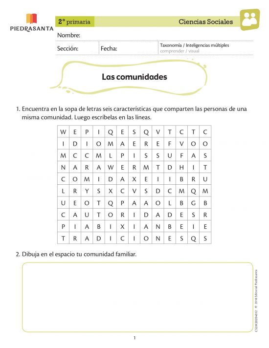 Las comunidades