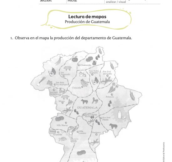 Lectura de mapas