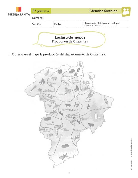 Lectura de mapas