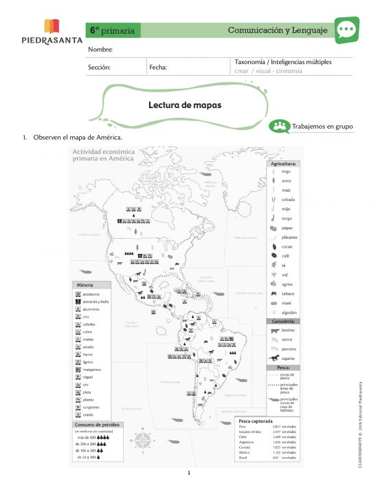 Lectura de mapas