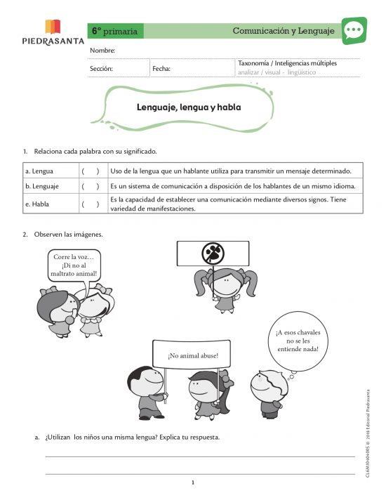Lenguaje , lengua y habla
