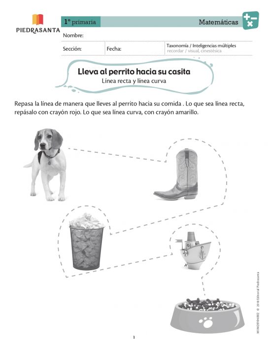 Lleva el perrito hacia su casita