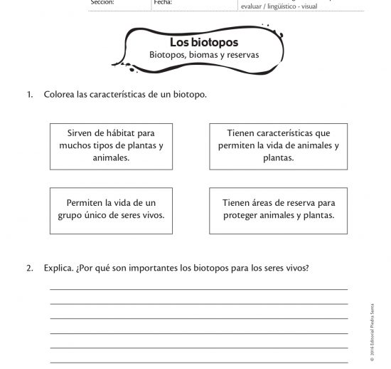 Los biotopos