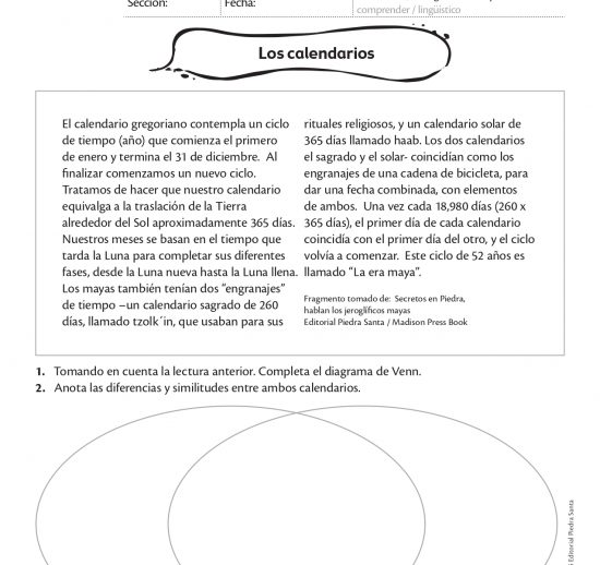 Los calendarios