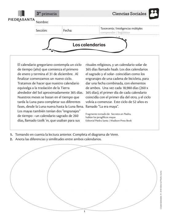 Los calendarios