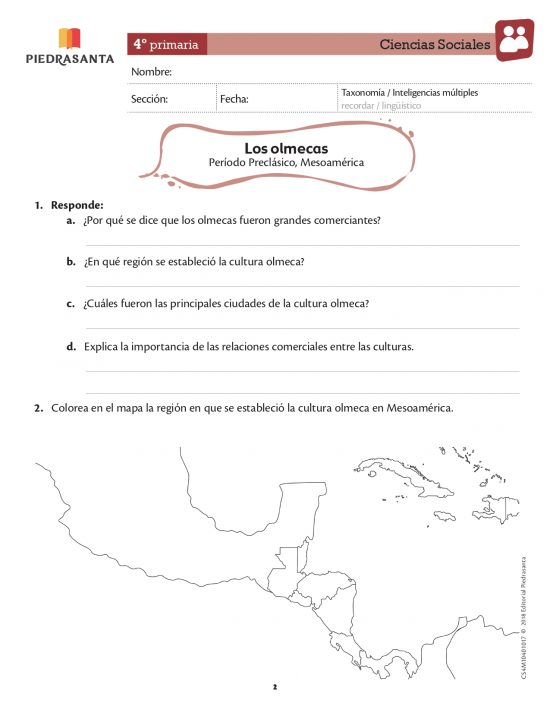 Los olmecas