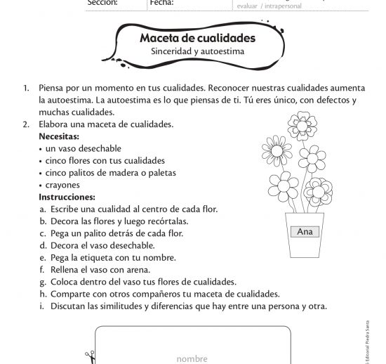 Maceta de cualidades