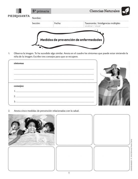 Medidas de prevención de enfermedades