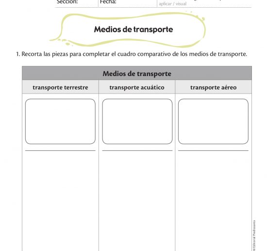 Medios de transporte