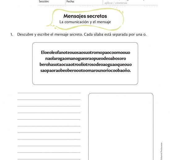Mensajes secretos