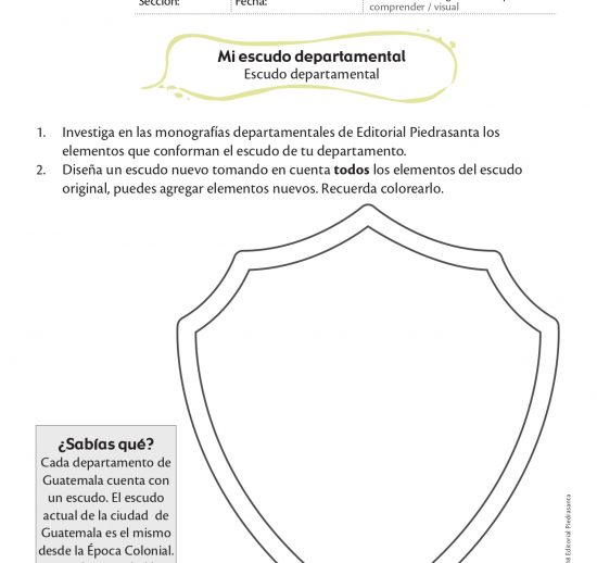 Mi escudo departamental