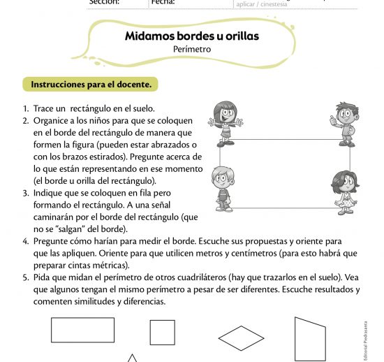 Midamos bordes u orillas