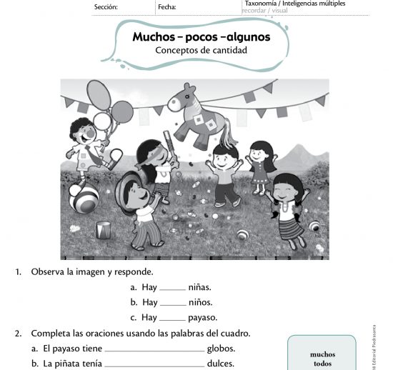Muchos, pocos, algunos