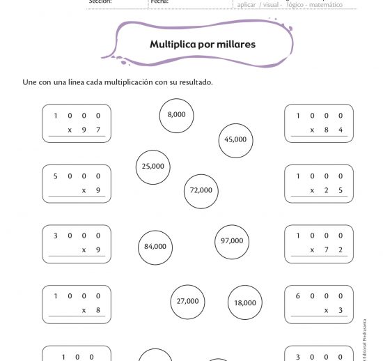 Multiplica por millares