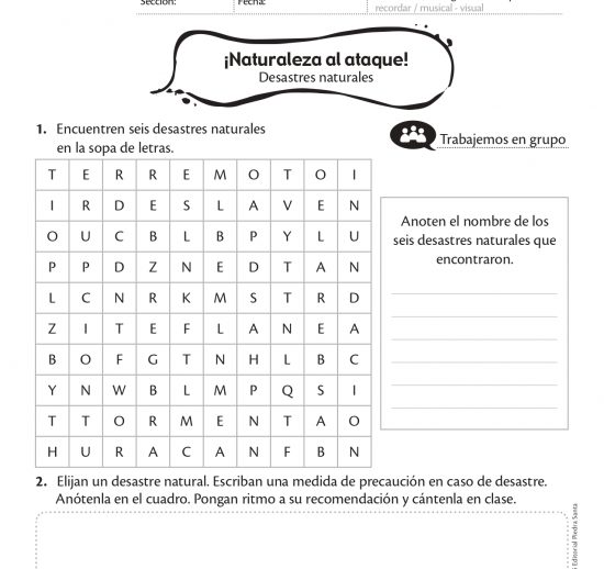 Naturaleza al ataque