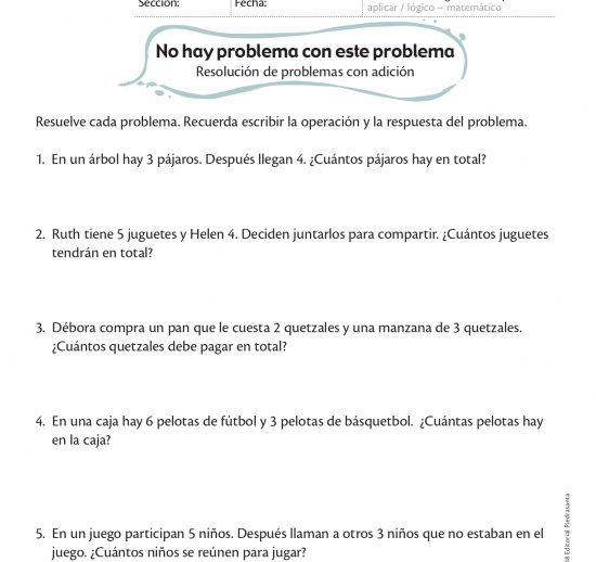 No hay problema con este problema