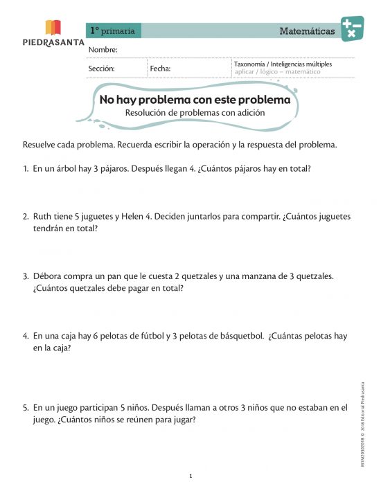 No hay problema con este problema