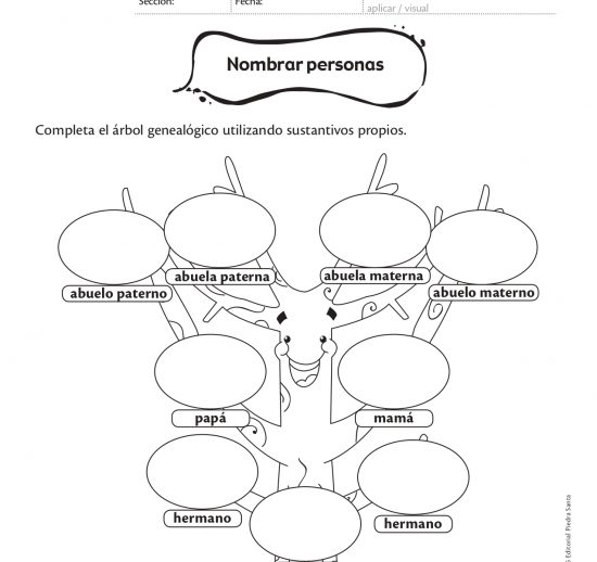 Nombrar personas